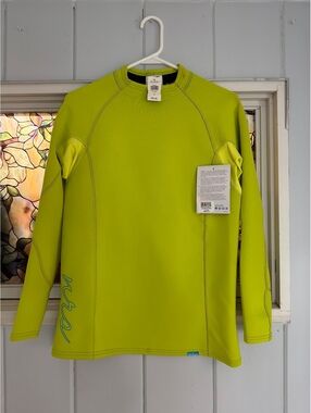 Women’s NRS Hydroskin 0.5 Limeade Long Sleeve Shirt XL water sports